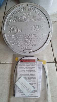 Emergency Vent 6 inch Morrison Bross