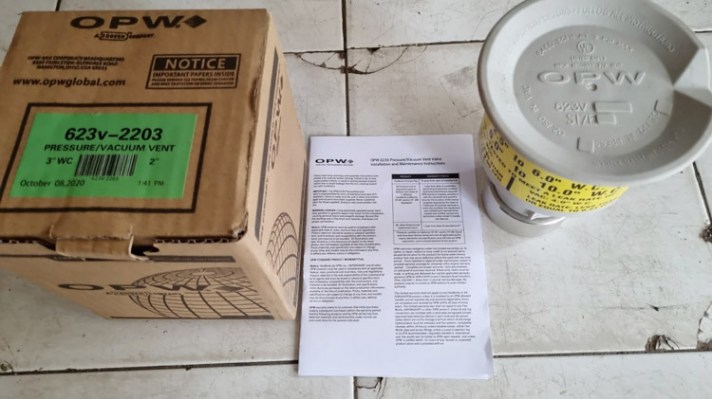 Pressure Vacuum Vent