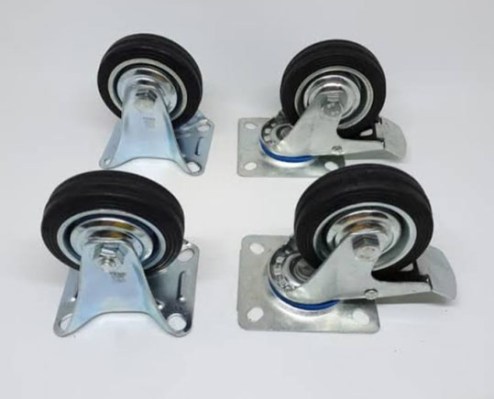 Roda Caster Nylon dan Karet