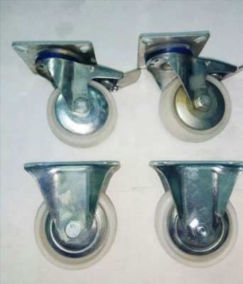 Roda Caster Nylon dan Karet
