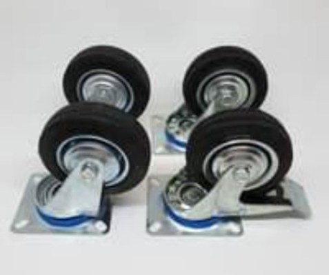 Roda Caster Nylon dan Karet